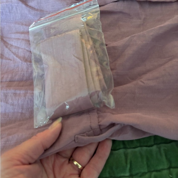 Fashion Elegant Mauve Tiered Ruffle  Maxi Dress size Small - Picture 9 of 15